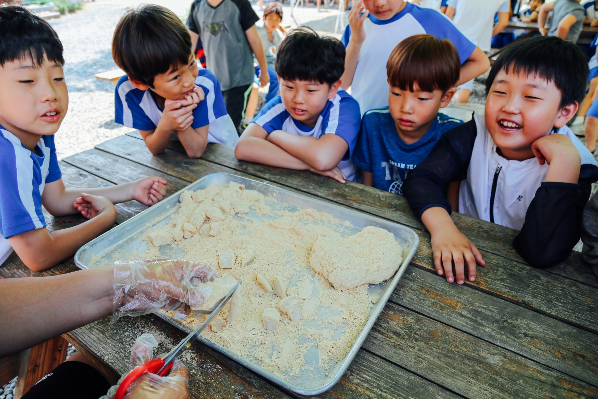 인절미떡메치기 08